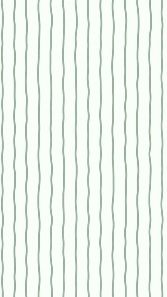 Green stripped pajama set