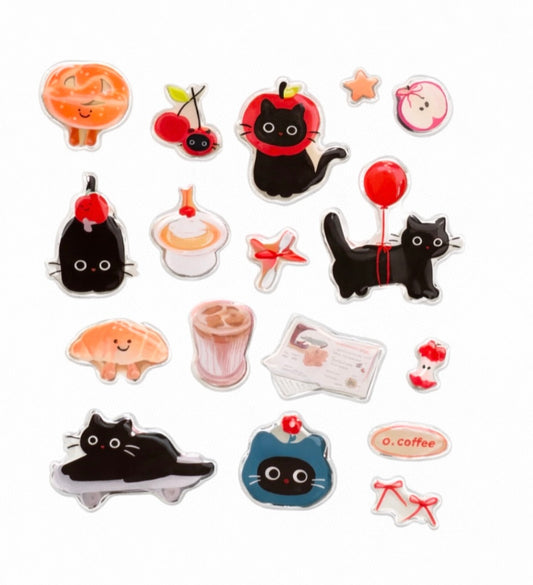 Kitty Stickers sheet