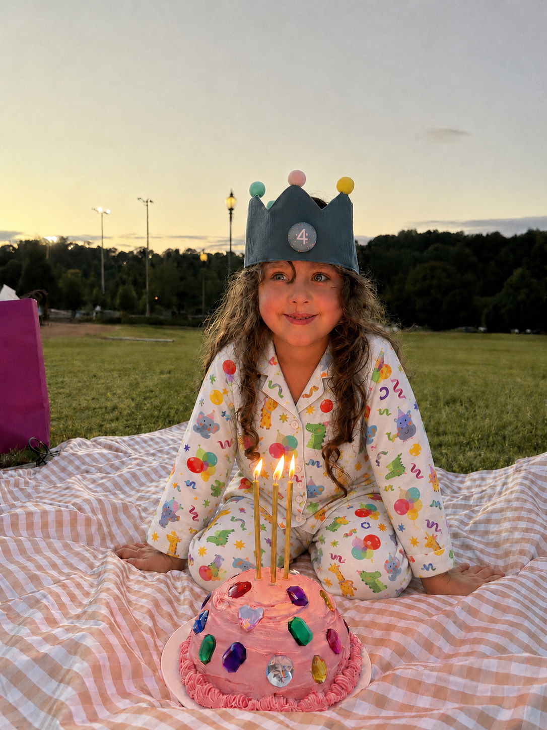 Birthday pajama set